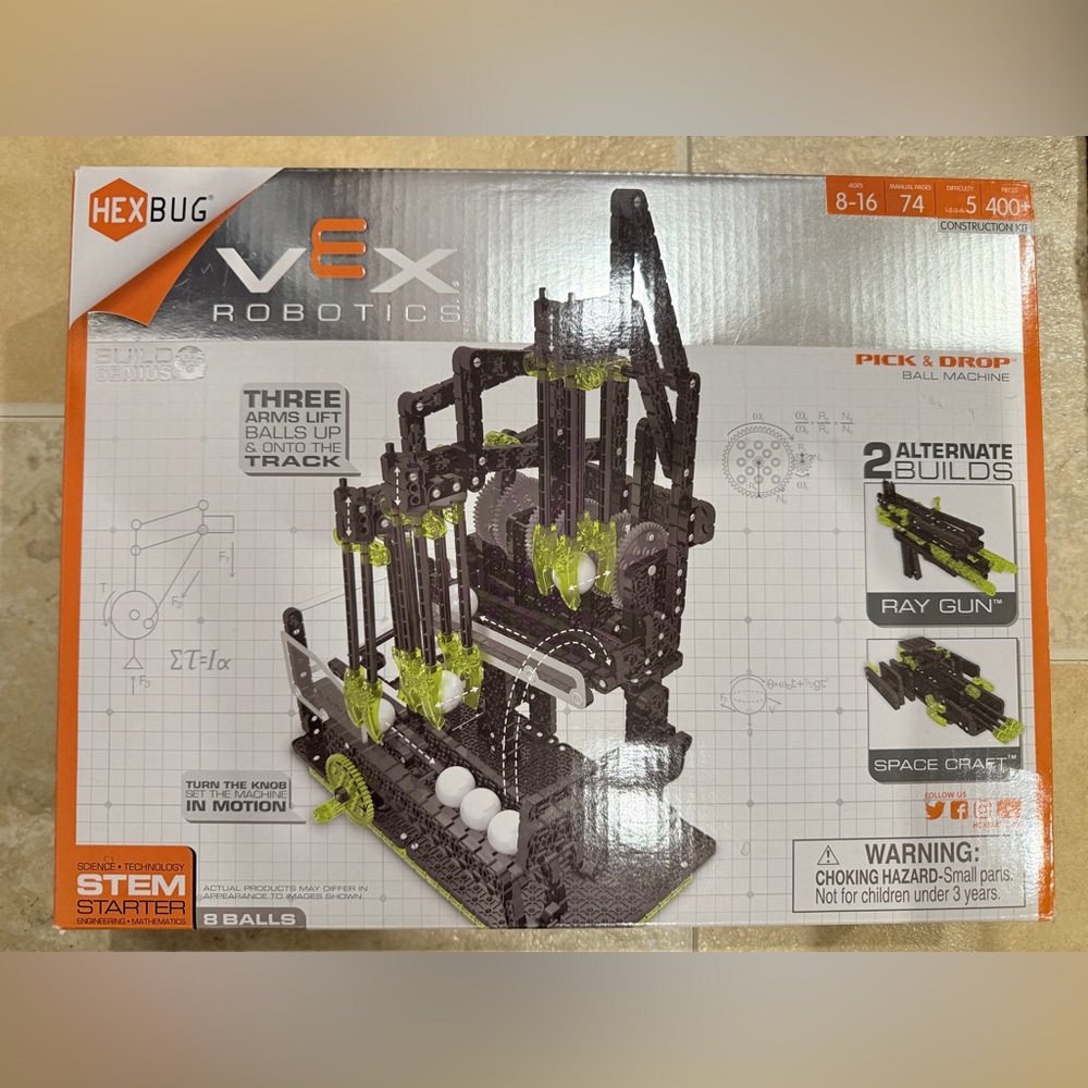 VEX Robotics Pick and Drop Ball Machine by HEXBUG